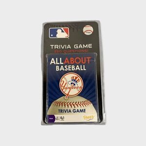 Fundex MLB All about Baseball Trivia Card game New York Yankees Deck
